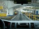 Driving across Gatun Locks